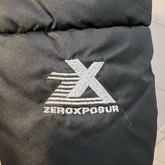 ZERO X POSUR GIRLS BLACK HOODED PUFFER COAT SZ XL-16 - Picture 7 of 10